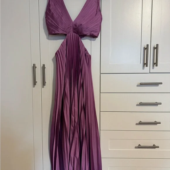 Abercrombie & Fitch Purple Midi Dress - Picture 6 of 15